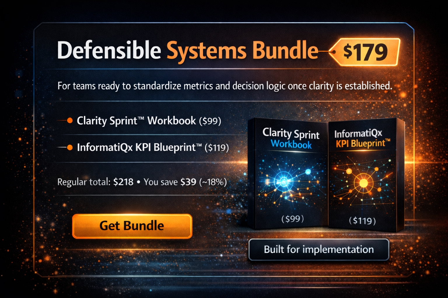 Defensible Systems Bundle card